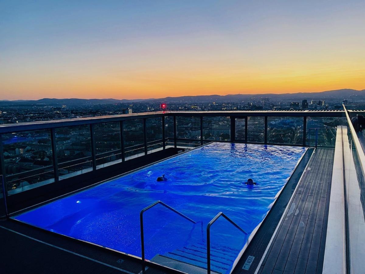 Triiiple Level 31 - Sonnenwohnen Apartment Mit Fantastischem Ausblick Und Parkplatz Viyana Dış mekan fotoğraf