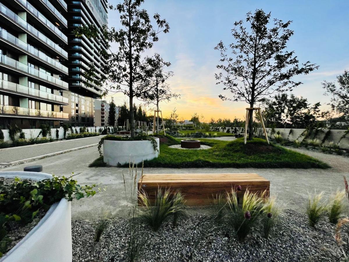 Triiiple Level 31 - Sonnenwohnen Apartment Mit Fantastischem Ausblick Und Parkplatz Viyana Dış mekan fotoğraf