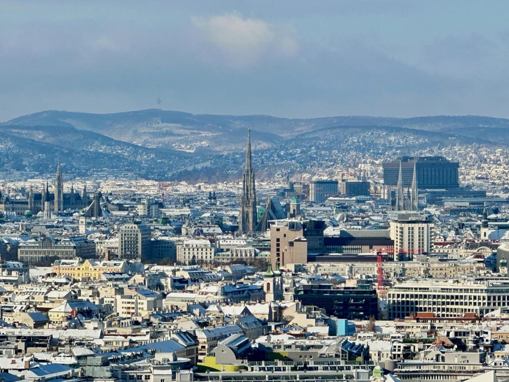 Triiiple Level 31 - Sonnenwohnen Apartment Mit Fantastischem Ausblick Und Parkplatz Viyana Dış mekan fotoğraf